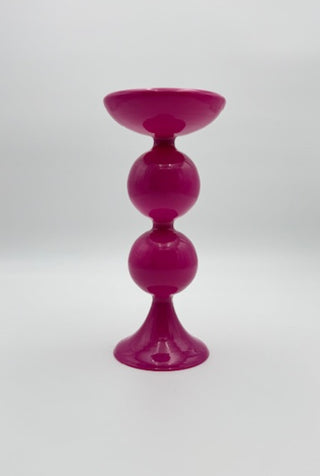 Sugar Plum Pillar Candle Holder