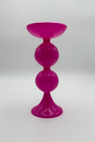 Sugar Plum Pillar Candle Holder