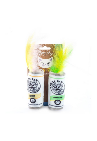 White Paw Mango & Lime Catnip Toys
