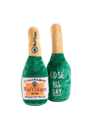 Woof Clicquot Rose' Plush Dog Toy