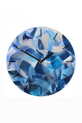 It's Party Time (Acrylic Wall Clock) by Kate DeOssie