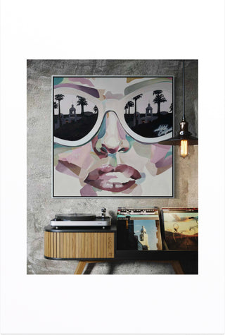 Tiffany Twisted (Giclee Canvas Print, Muted Palette) by Kate DeOssie
