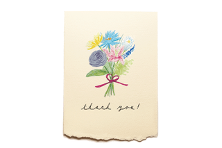 Thank You - Bouquet Greeting Card