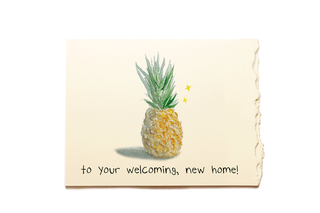 New Home - Pineapple Greeting Card