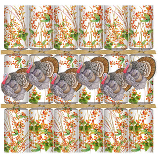 Turkey and Berries Party Crackers