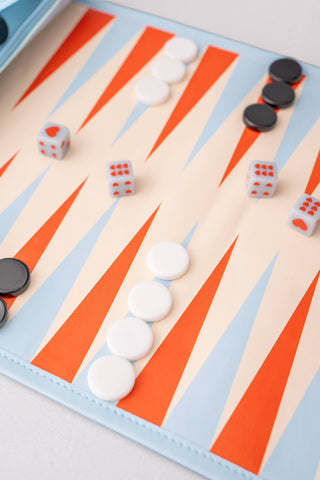 Roll Up 3-in-1 Game, Checkered Hearts