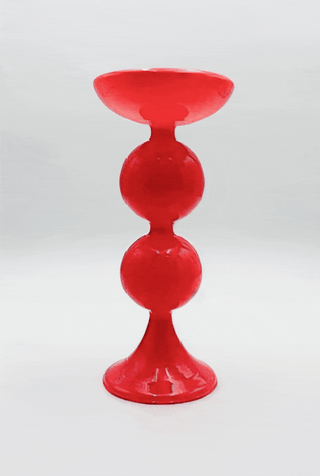 Sugar Plum Pillar Candle Holder
