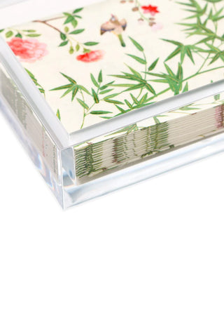 Guest Towel Crystal Acrylic Holder