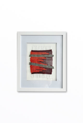 Sunset & Walnut Veneer Large Weaving