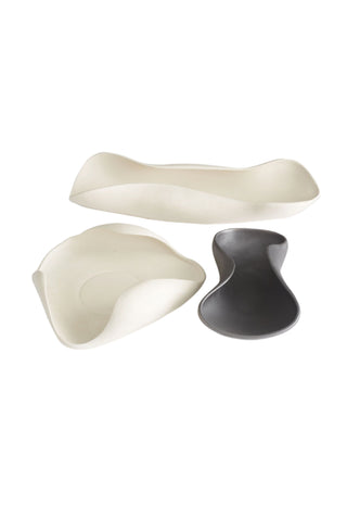 Artisanal Claywave Trays, Set of 3
