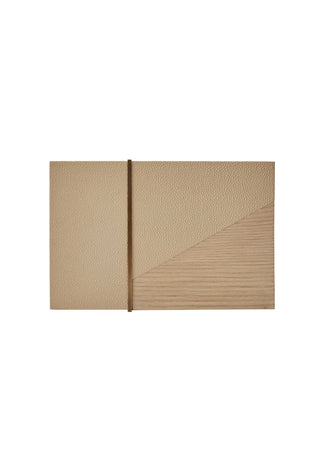 Gilded Oak & Leather Box
