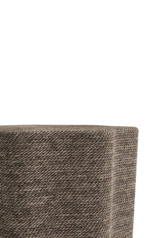 Bleached Abaca Artisanal Accent Table