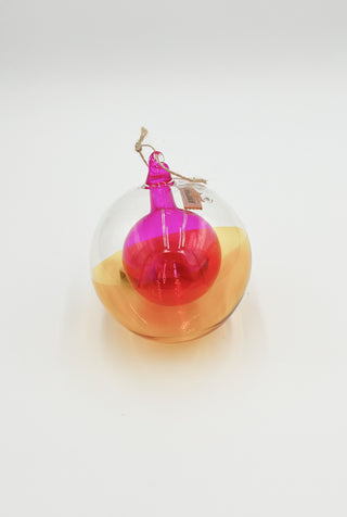Swirl Ball in a Ball Ornament