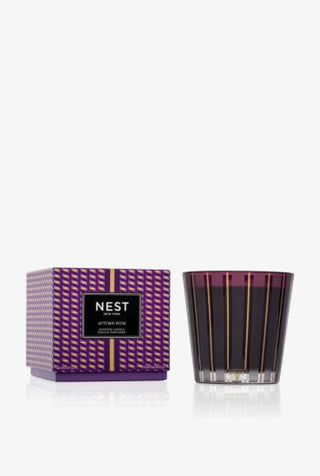 Autumn Plum 3-Wick Candle
