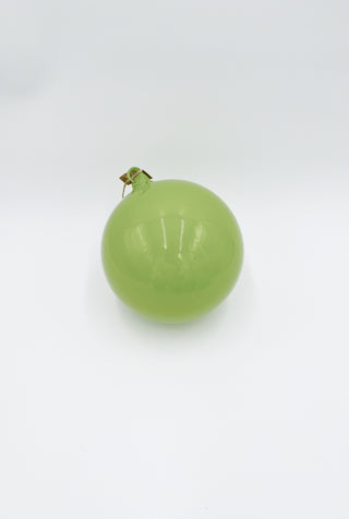 Sugar Plum Glass Ball Ornaments (4")