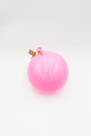 Sugar Plum Glass Ball Ornaments (4")