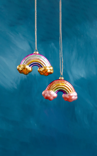 Rainbow Cloud Ornament